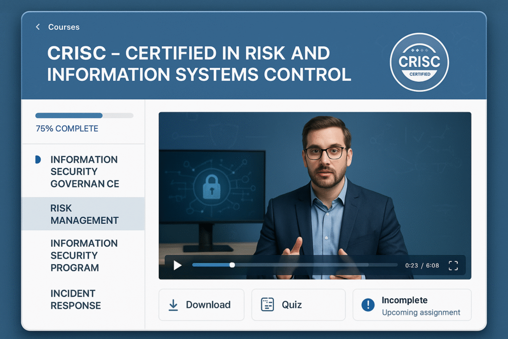 CRISC online training